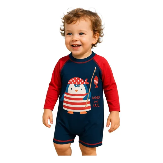 Roupa De Praia/piscina Proteção Uv50 Tip Top/envio Hoje