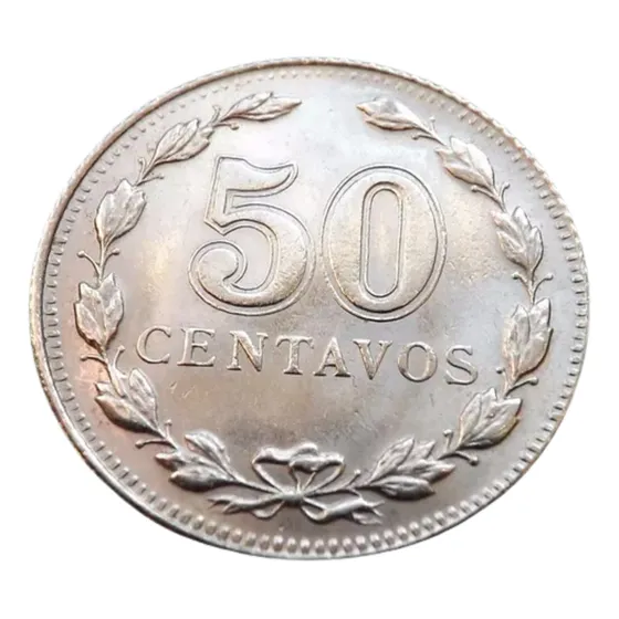 Argentina 50 Centavos 1941 - Brillante - Puro Niquel