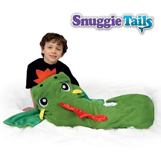 Cobija Snuggie Tails Dragón Verde 