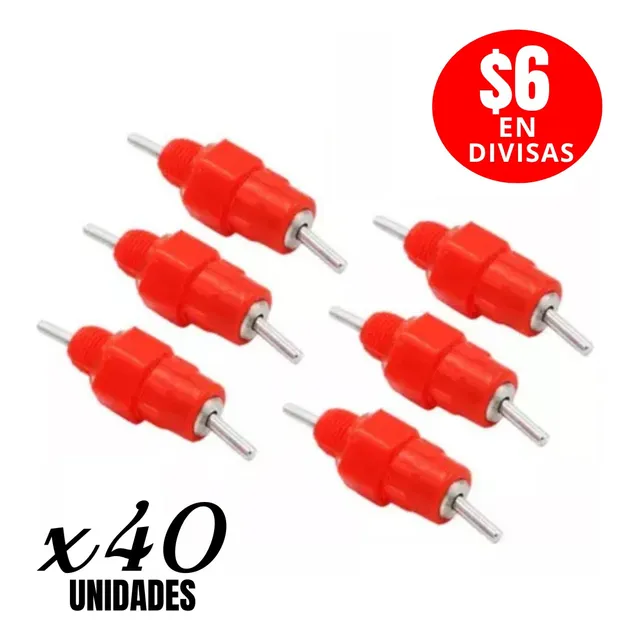 Bebederos Automáticos Tipo Niple Avícolas, Codorniz, Otros.