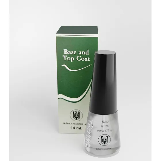 Esmalte Base Top Coat Química Alemana