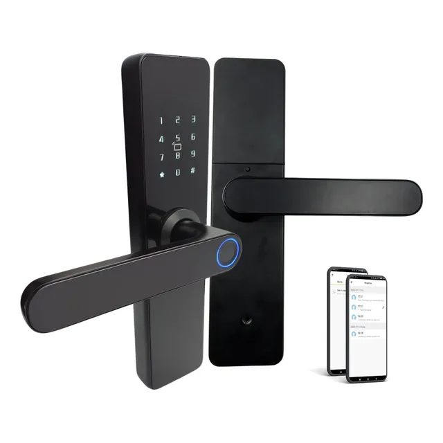 Fechadura Digital Eletrônica Biometrica Inteligente Wifi App