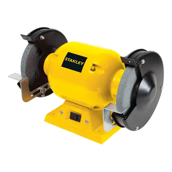 Esmeril De Banco 152mm De 373w Stanley Stgb3715-b2c Color Amarillo
