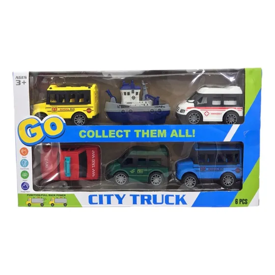 Juguete Set De Carros Para Niños