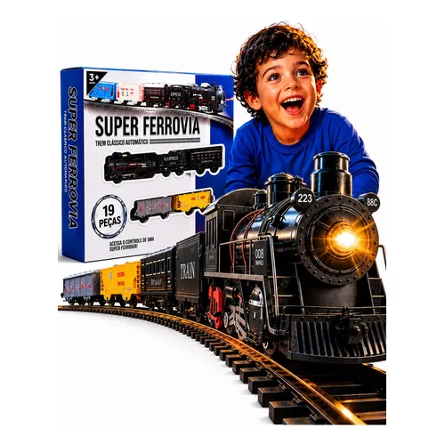 Toy Train Set Lionel Disney Mickey Mouse Express 4+ Years