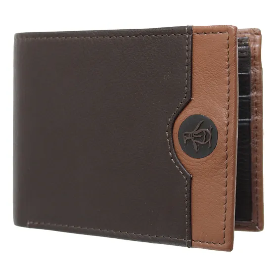 Cartera Original Penguin Billetera Piel Hombre 