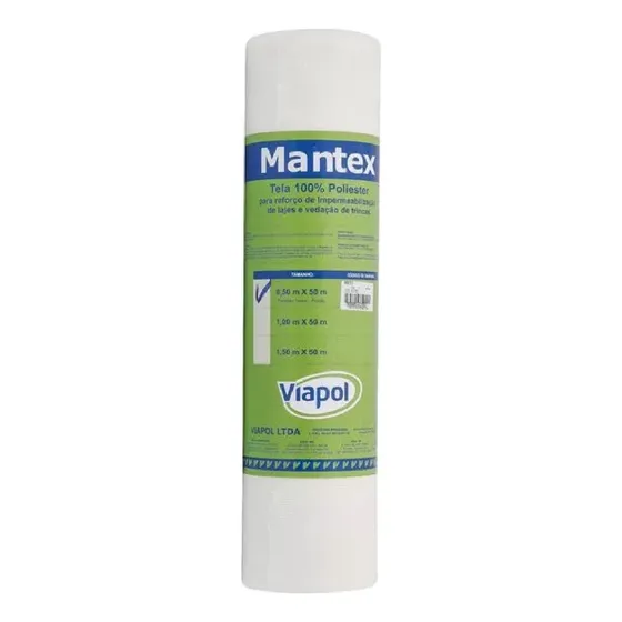 Malla Poliester Viapol Mantex 1mx75m Resinado El Insuperable