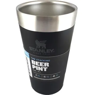 Copo Térmico De Cerveja Inox S/ Tampa Preto 473ml - Stanley Copo Térmico De Cerveja Inox S/ Tampa Preto 473ml - Stanley