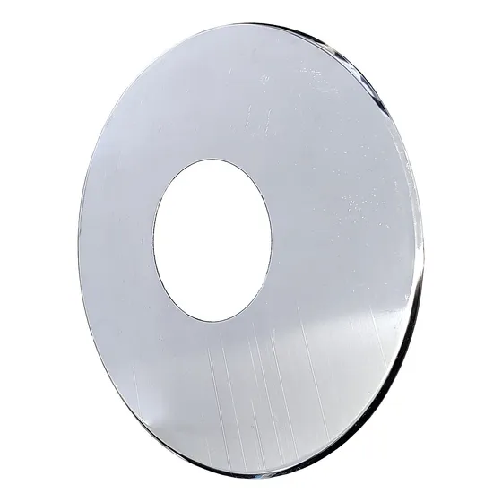 Platina Caño Leña - 33x33cm - Para Caño 130mm Y 150mm