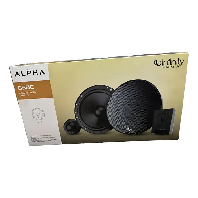 Infinity Harman 650c Kit De Parlantes Para Auto