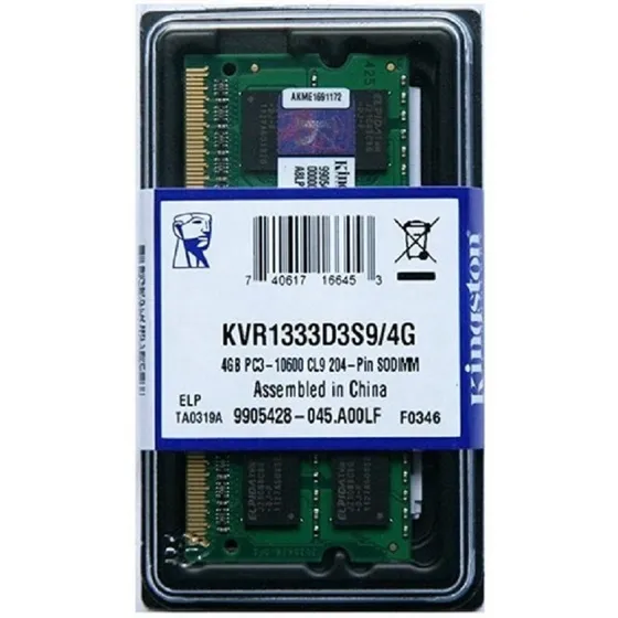 Memoria Ram Ddr3 4g Kingston 1333mhz Nueva Laptop