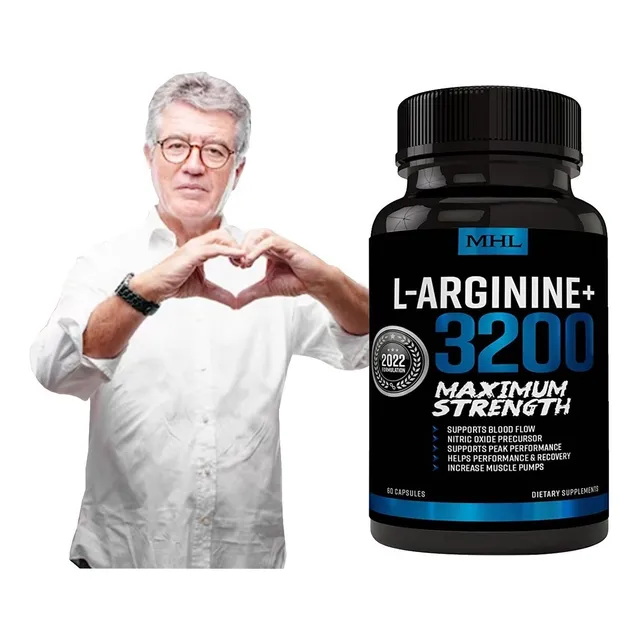 L Arginina 3200 Mg De Máxima Resistencia Óxido Nítrico