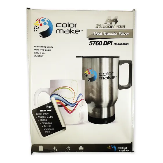 Papel De Sublimacion O Sublimar Color Make 100% Original