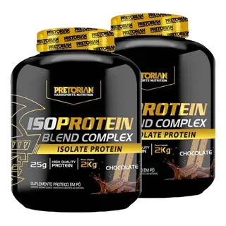 Kit 2 Suplementos Whey Protein Isolado Iso Protein Blend Complex Xpro Sabor Chocolate 2kg Kit 2 Suplementos Whey Protein Isolado Iso Protein Blend Complex Xpro Sabor Chocolate 2kg