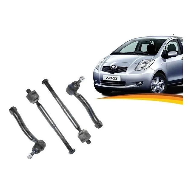 Brazo Axial Toyota Yaris 2006 2013 + Terminales Kit X 4