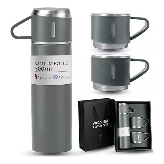 Termo Genérica Acero Inoxidable 500ml Liso Frío/calor