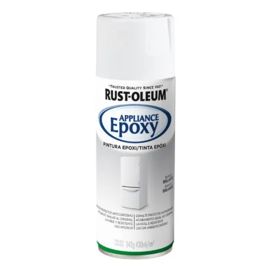 Aplicacion Epoxi Rust Oleum Blanco Brillante 340g