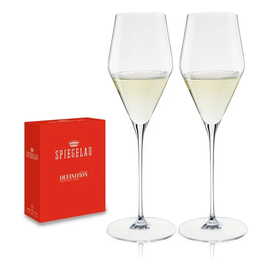 Spiegelau Definición Flautas De Champán, Cristal Sin Plomo E