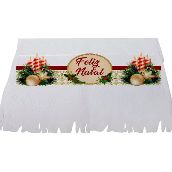 20 Toalha Natal, Lembrancinha Natal, Presentinho Natal