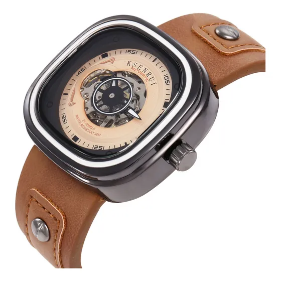 Reloj Mecánico Estilo Semana Moda Nuevo