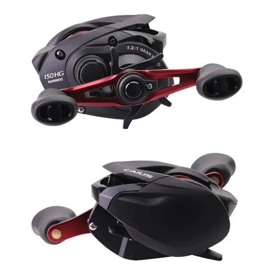 Reel Rotativo Huevito Shimano Caius Hg 150 Manija Derecha