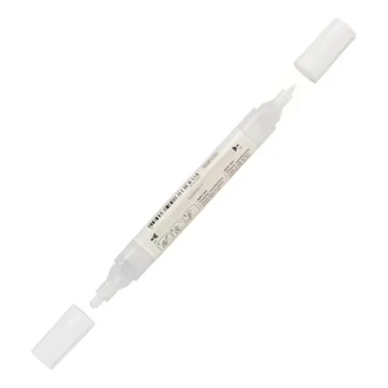 Caneta Para Tecido Branca 2 Pontas Multimark - Faber-castell