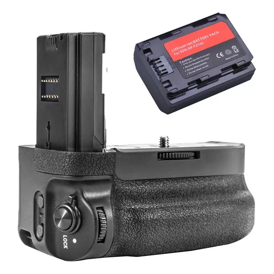 Battery Grip Sony A7iii A9 A7riii + Batería Alternativa