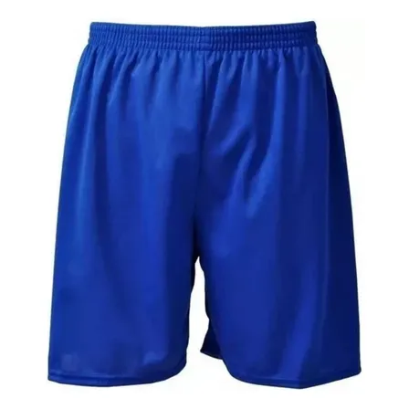 Short De Futbol Azul Drb Liso