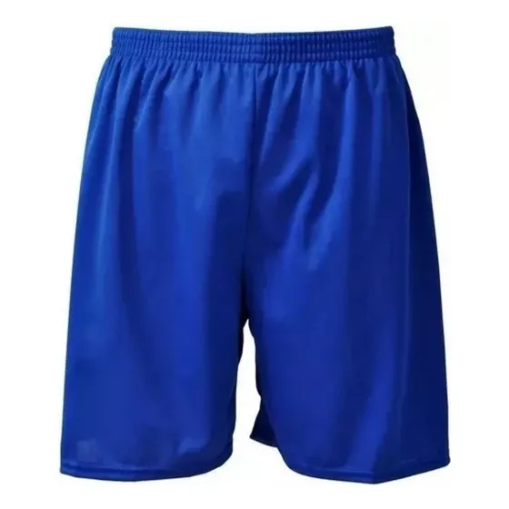 Short De Futbol Azul Drb Liso