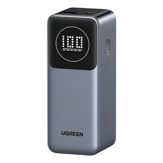 Batería portátil Power Bank Ugreen 12000mah 100w gris | Cuotas sin interés