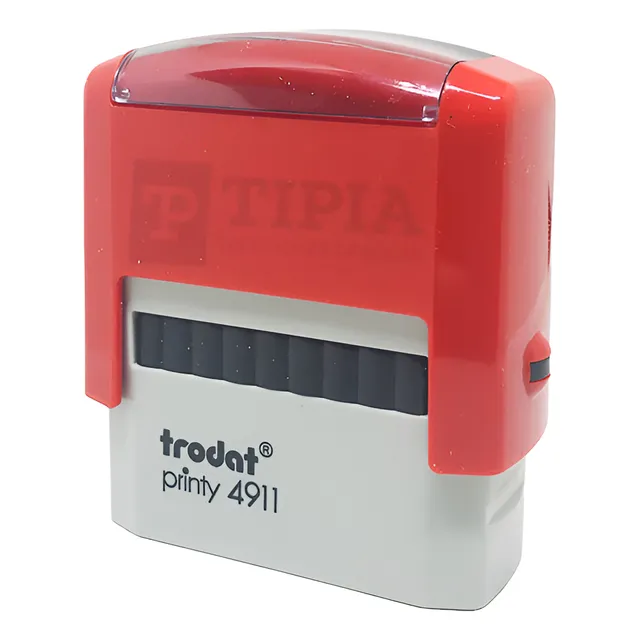 Sello Trodat 4911 Médico Personal En El Acto + 4 Líneas Tinta Negro