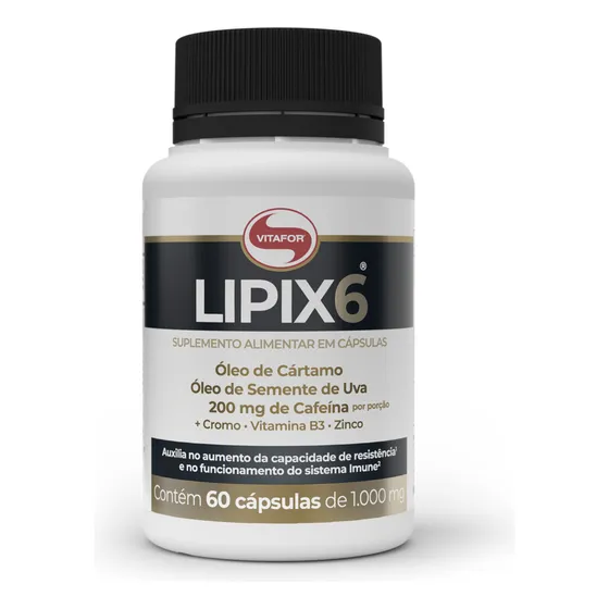 Lipix 6 60 Cápsulas Vitafor