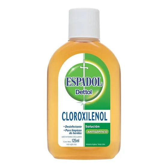 Espadol Dettol Antis¿ptico Y Desinfectante Frasco X 125 Ml