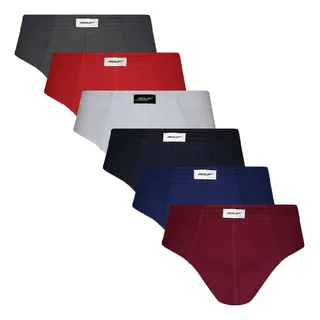 Kit 6 Cuecas Rouper Slip Plus Size AlgodĂŁo Kit 6 Cuecas Rouper Slip Plus Size AlgodĂŁo