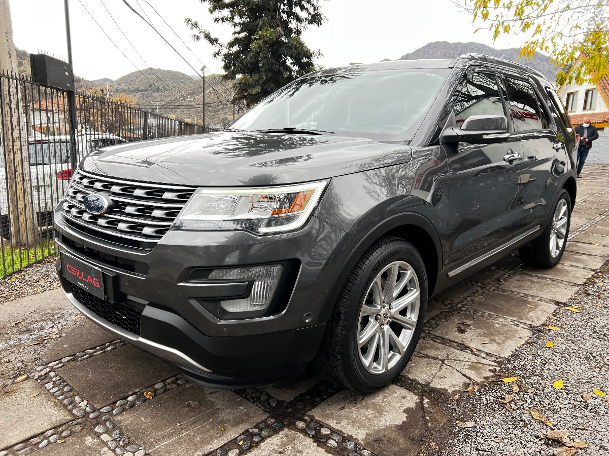 Ford Explorer Limited 2.3 Ecoboost 4x4 2017 Unico Dueño