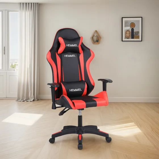 Silla Gamer Hemmel Mgc001 Ergonomica Giratoria Reclinable