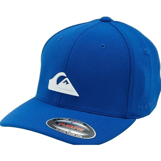 Bone Quiksilver Plate Big Royal U Letreiro Flexfit