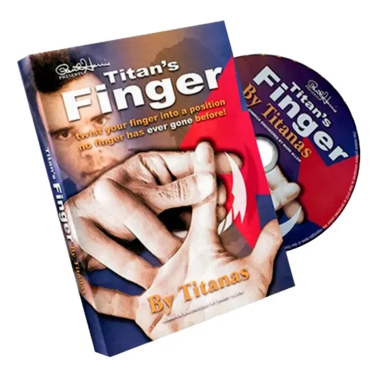 Mágica Titans Finger Gimmick & Dvd Sp