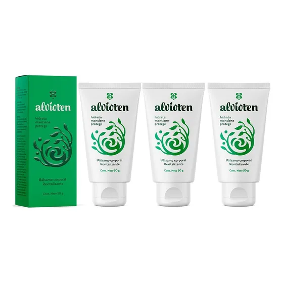 Alvioten Crema Para Psoriasis, Dermatitis Hongos Pack 3cajas