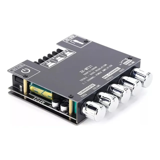 Para Nuevo Placa Amplificadora Estéreo Zk-mt21 2.1 Canais