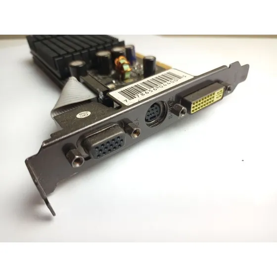 Placa De Video Geforce 7200gs Vga - Dvi - S-video