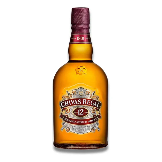 Whisky Chivas Regal 12 Anos 1l Produto Original + Nf + Ipi