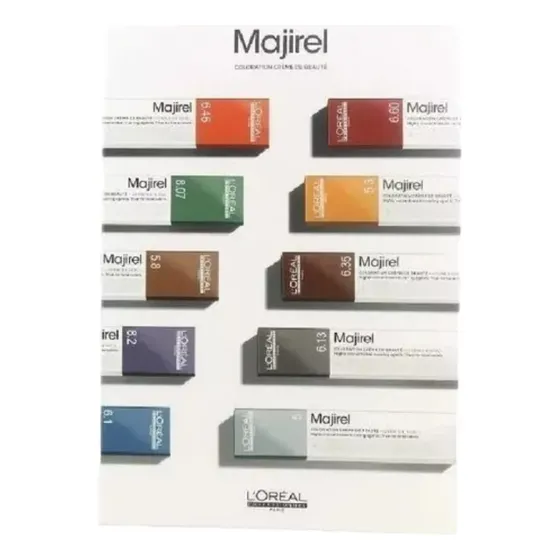 Carta Colores Majirel Loreal
