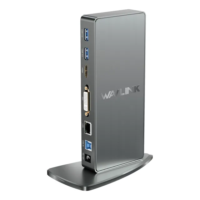 Estación De Acoplamiento Universal Wavlink Usb 3.0 Aluminio