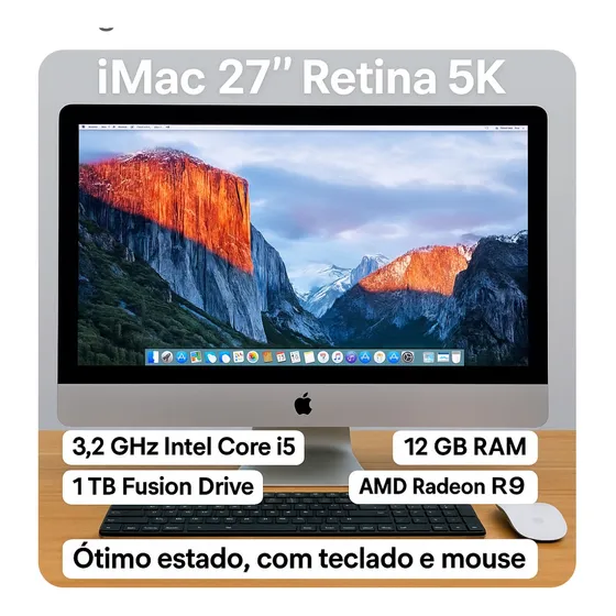 Apple Imac Intel Core I5 Tela De Retina - Oportunidade Única