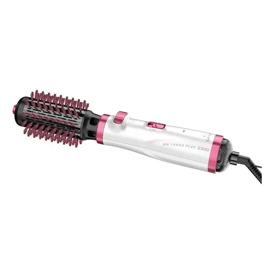 Gama New Turbo Plus 2300 Cepillo Secador Modelador Giratorio Color Blanco