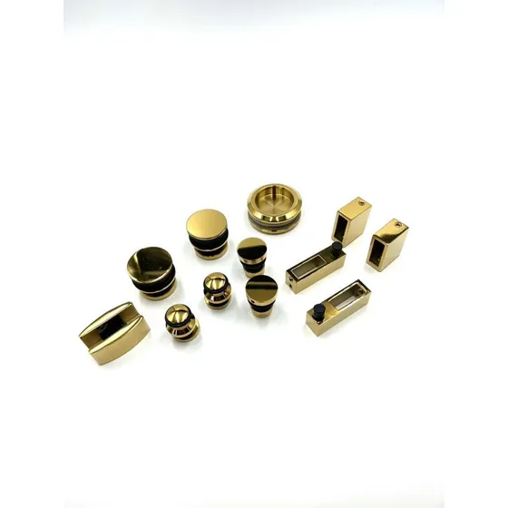 Kit Para Puerta De Baño (sistema Corredizo) Acero Inoxidable