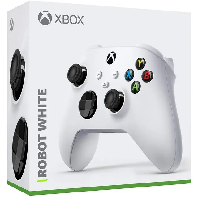 Joystick Inalambrico Microsoft Pc Xbox Series X Robot White Color Blanco