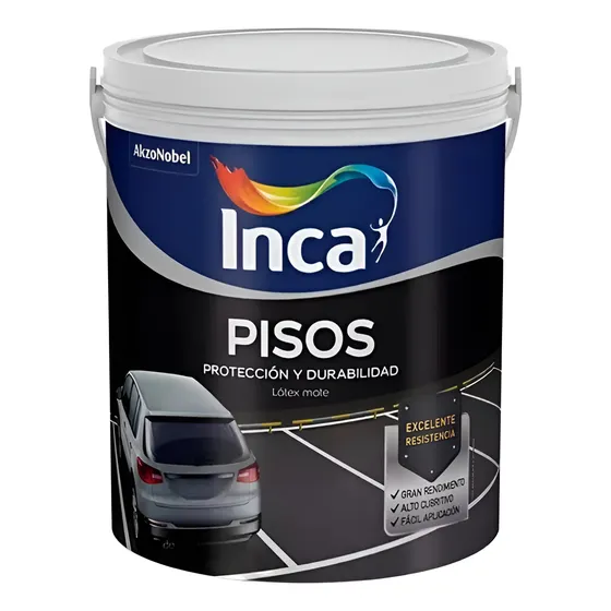 Pintura Para Pisos Inca 1 Litro.