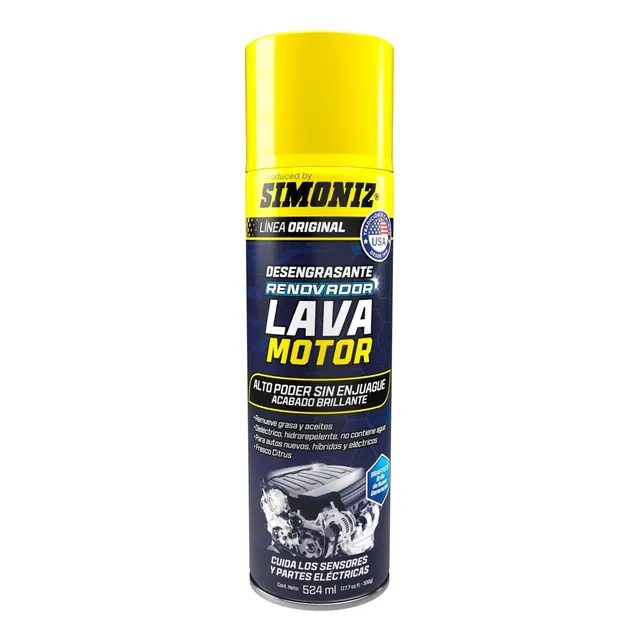 Desengrasante Renovador Simoniz Para Lavar El Motor 524ml